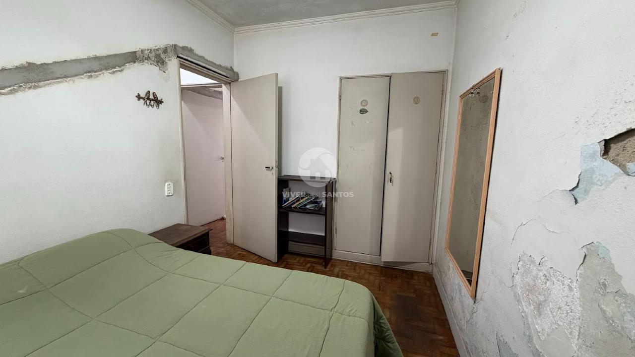 Apartamento 2 Dormitórios, Varanda, Vista Lateral para o Mar e Dependência Completa na Aparecida – Santos/SP em Aparecida, Santos — foto 17