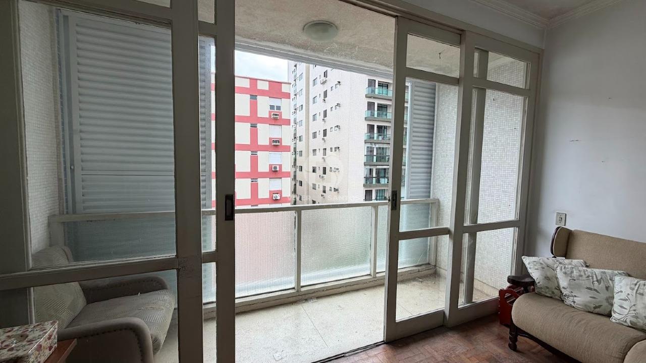Apartamento 2 Dormitórios, Varanda, Vista Lateral para o Mar e Dependência Completa na Aparecida – Santos/SP em Aparecida, Santos — foto 5