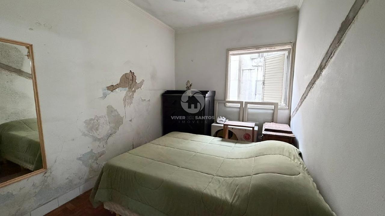 Apartamento 2 Dormitórios, Varanda, Vista Lateral para o Mar e Dependência Completa na Aparecida – Santos/SP em Aparecida, Santos — foto 20