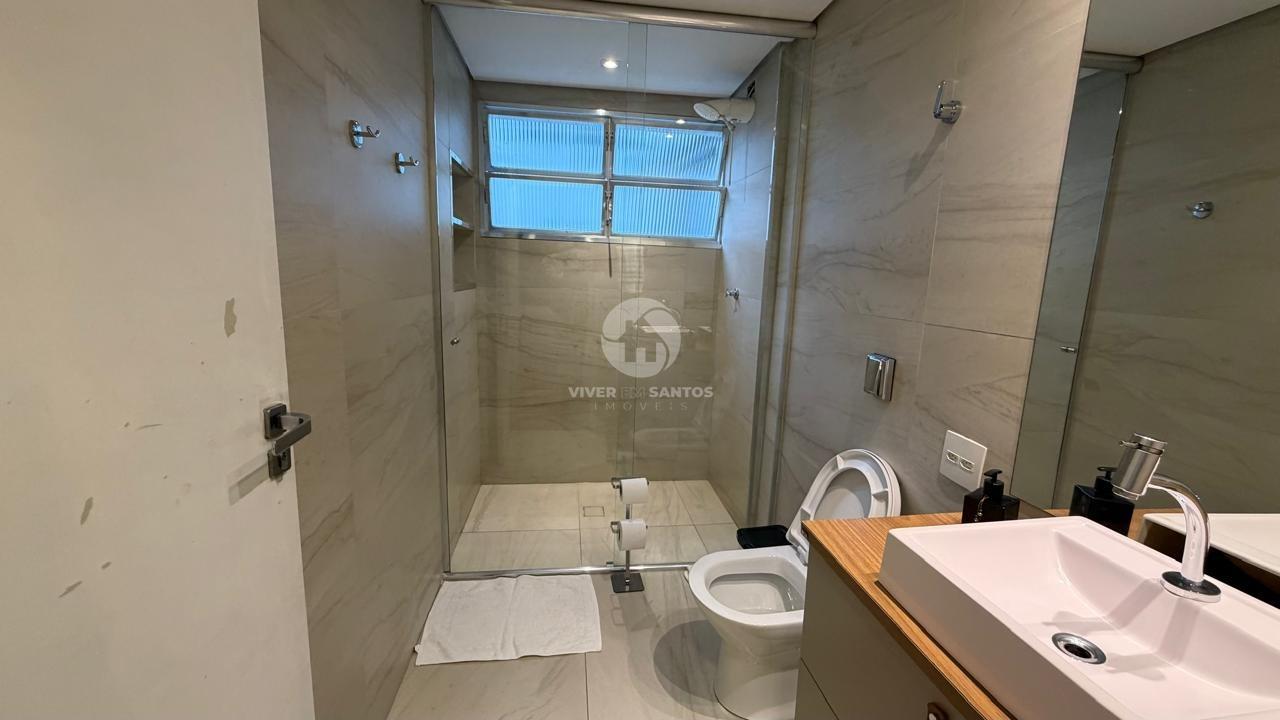 Apartamento 2 dormitórios na quadra da praia e do shopping Praiamar - Aparecida - Santos em Aparecida, Santos — foto 13