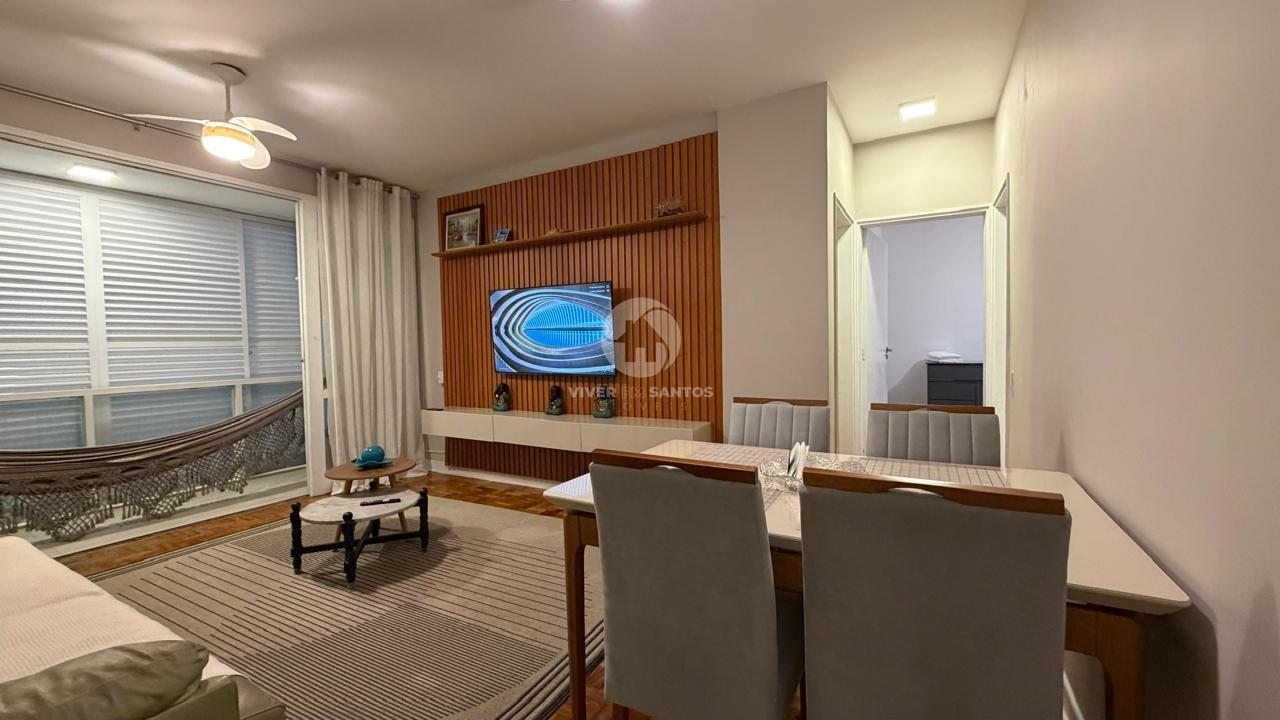 Apartamento 2 dormitórios na quadra da praia e do shopping Praiamar - Aparecida - Santos em Aparecida, Santos — foto 2
