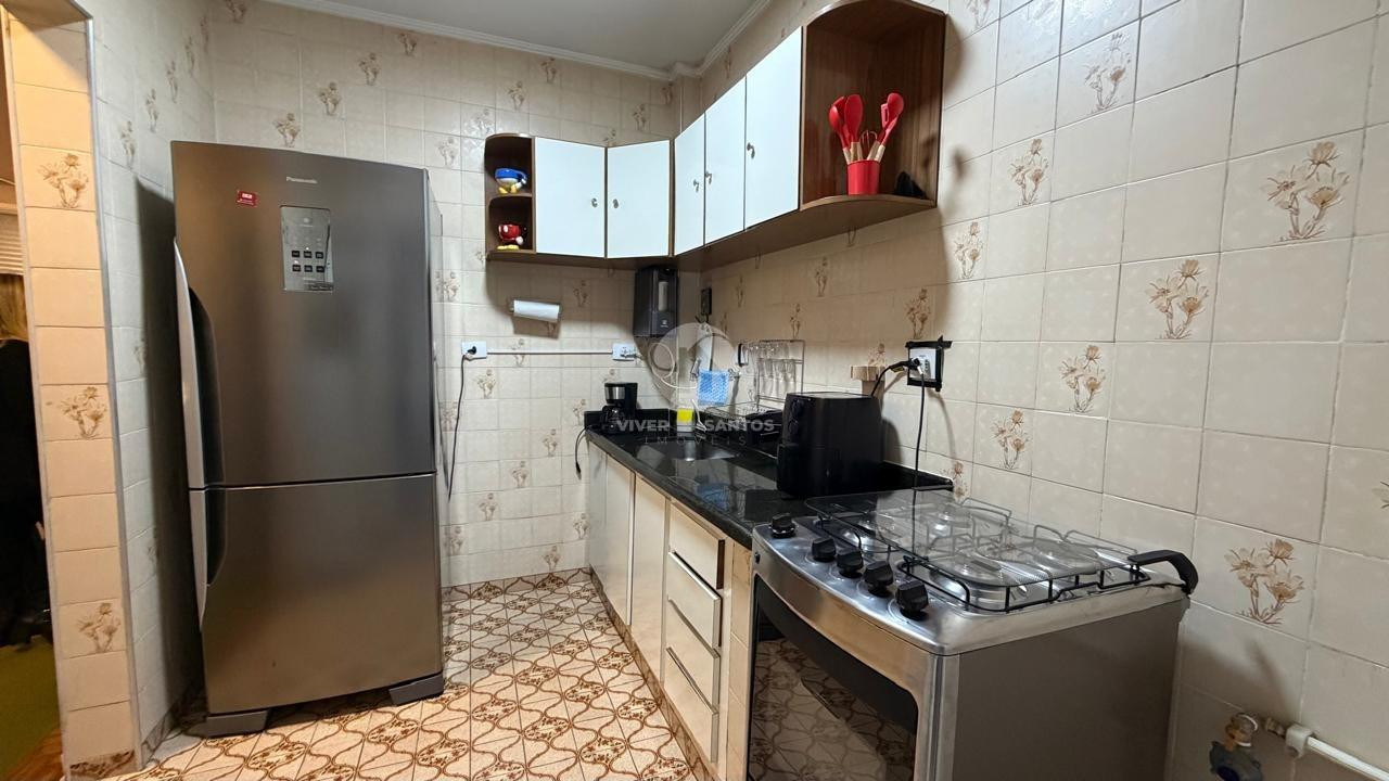 Apartamento 2 dormitórios na quadra da praia e do shopping Praiamar - Aparecida - Santos em Aparecida, Santos — foto 23