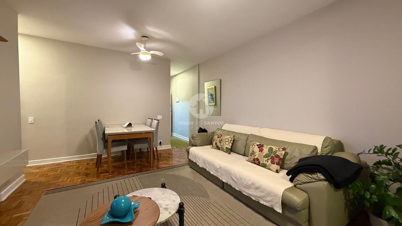 Apartamento 2 dormitórios na quadra da praia e do shopping Praiamar - Aparecida - Santos em Aparecida, Santos — foto 3