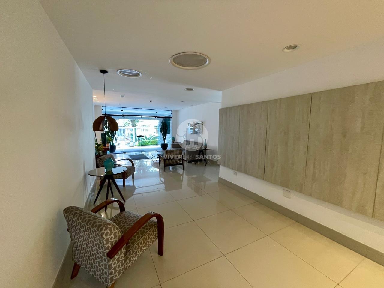 Apartamento Duplex 160 m², 3 Dormitórios, Suíte, Varanda com Churrasqueira e 2 Vagas no Boqueirão – Santos/SP em Boqueirão, Santos — foto 22