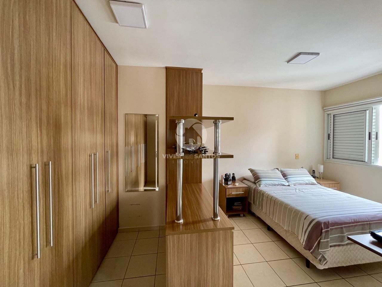 Apartamento Duplex 160 m², 3 Dormitórios, Suíte, Varanda com Churrasqueira e 2 Vagas no Boqueirão – Santos/SP em Boqueirão, Santos — foto 6