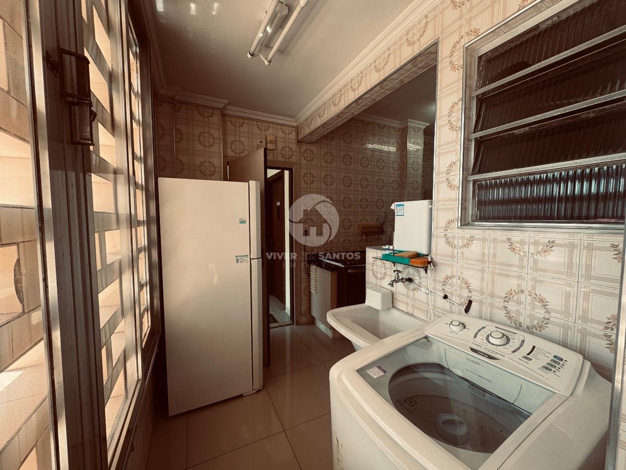 Apartamento Frente Mar, 3 Dormitórios e Vaga Demarcada no Gonzaga – Santos/SP em Gonzaga, Santos — foto 21