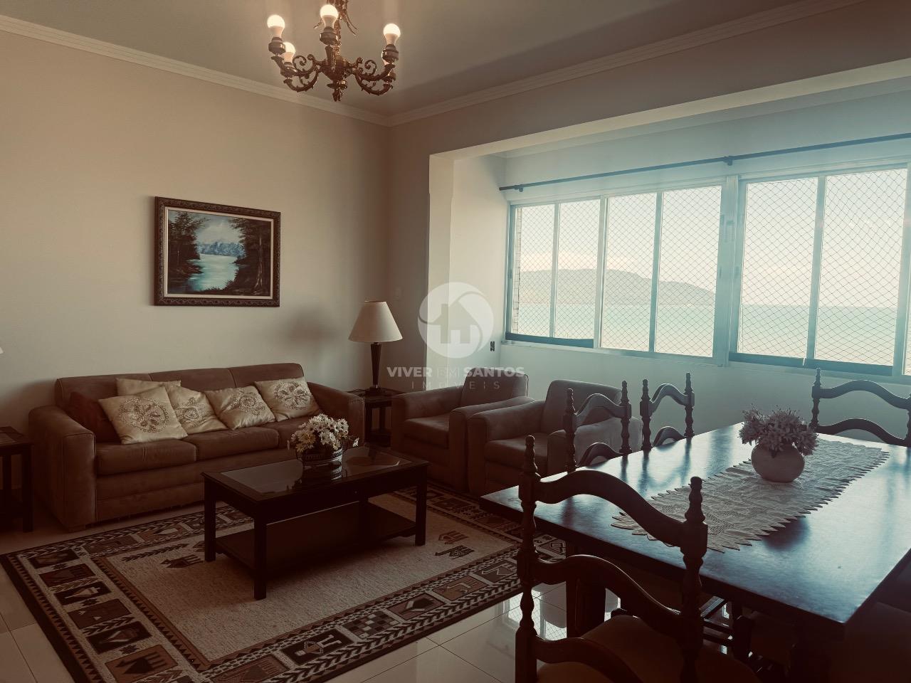 Apartamento Frente Mar, 3 Dormitórios e Vaga Demarcada no Gonzaga – Santos/SP em Gonzaga, Santos — foto 4