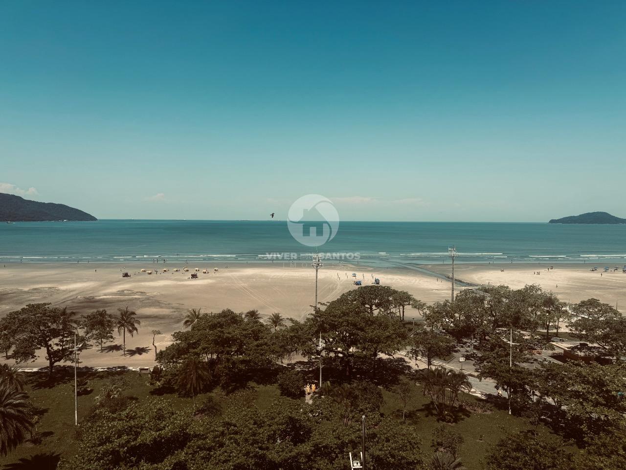 Apartamento Frente Mar, 3 Dormitórios e Vaga Demarcada no Gonzaga – Santos/SP em Gonzaga, Santos — foto 2