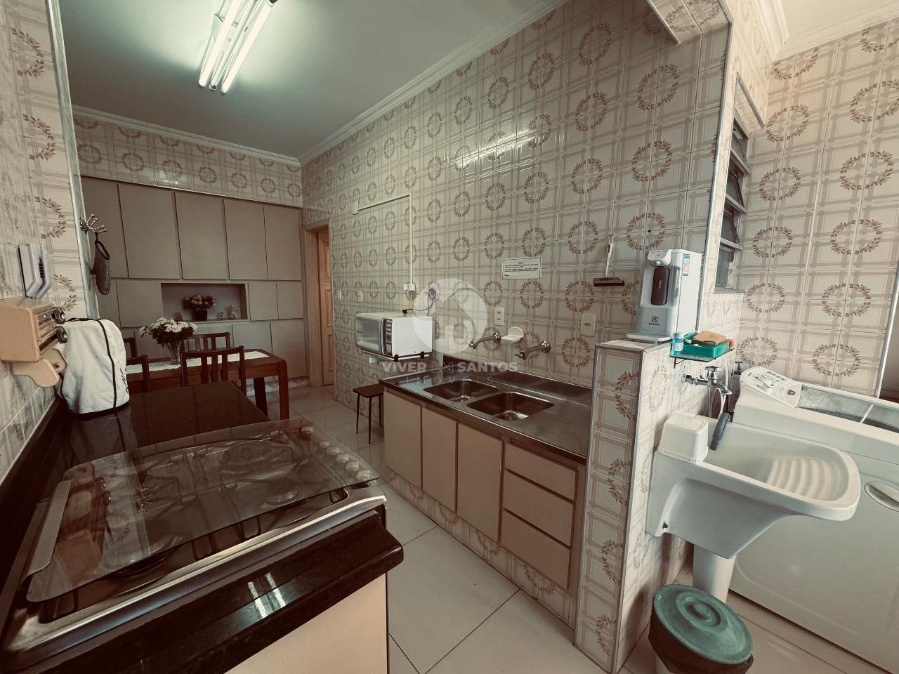 Apartamento Frente Mar, 3 Dormitórios e Vaga Demarcada no Gonzaga – Santos/SP em Gonzaga, Santos — foto 20
