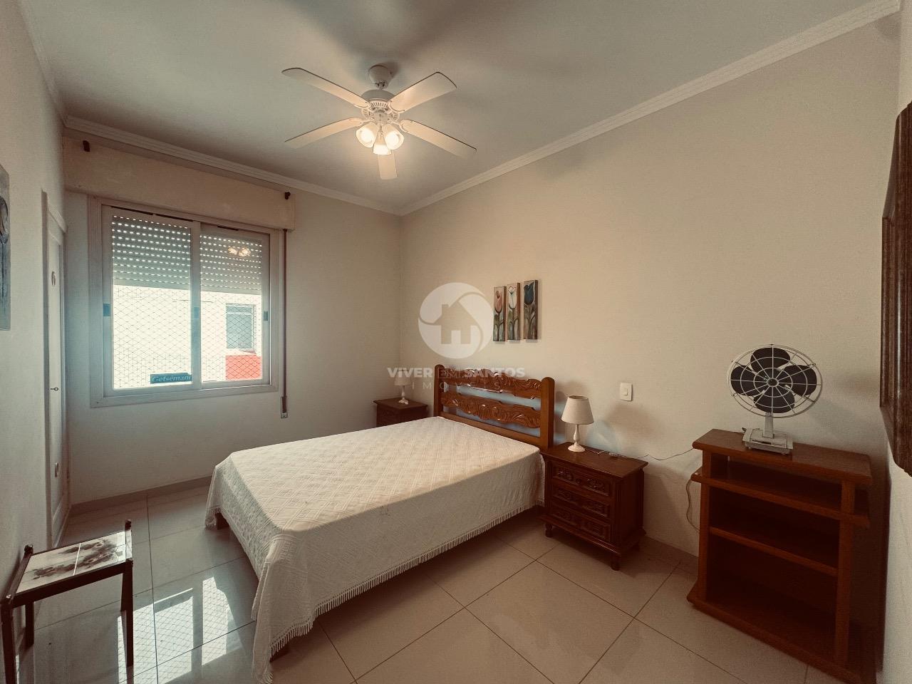 Apartamento Frente Mar, 3 Dormitórios e Vaga Demarcada no Gonzaga – Santos/SP em Gonzaga, Santos — foto 12