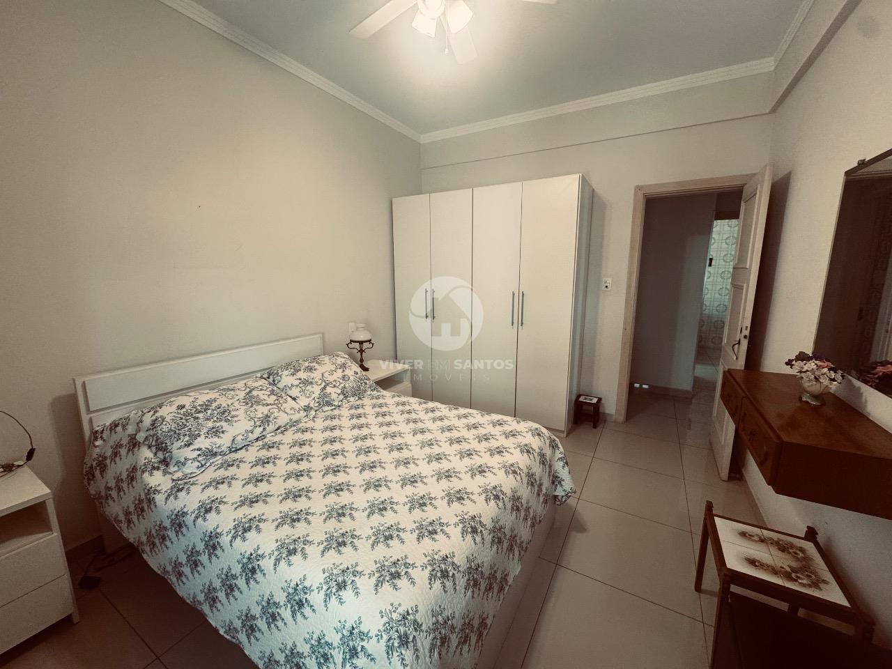 Apartamento Frente Mar, 3 Dormitórios e Vaga Demarcada no Gonzaga – Santos/SP em Gonzaga, Santos — foto 16