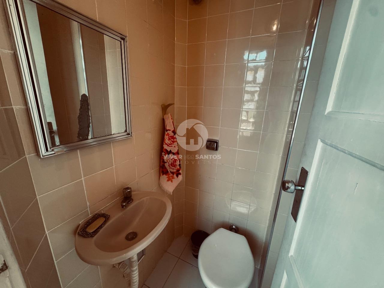 Apartamento Frente Mar, 3 Dormitórios e Vaga Demarcada no Gonzaga – Santos/SP em Gonzaga, Santos — foto 23
