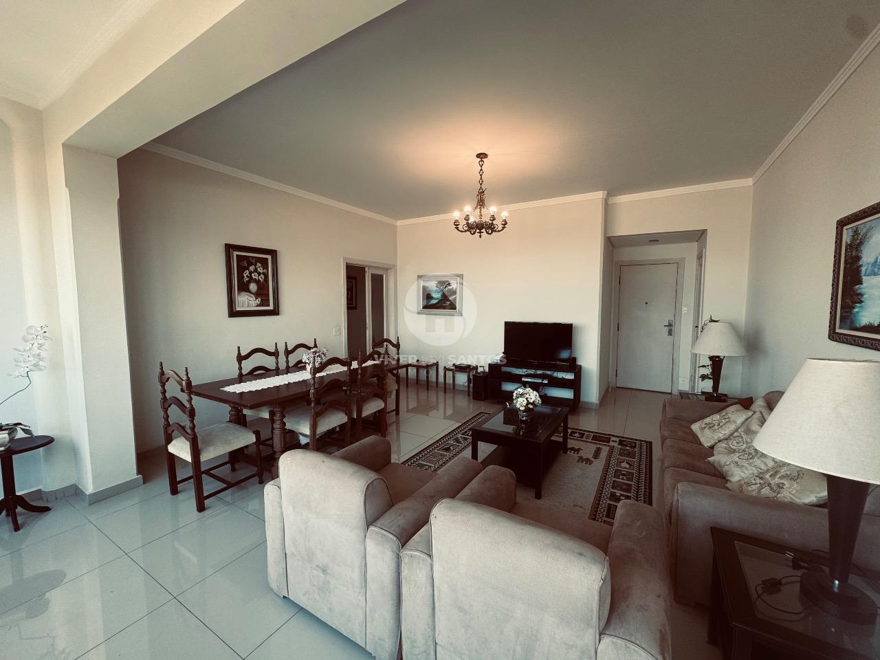 Apartamento Frente Mar, 3 Dormitórios e Vaga Demarcada no Gonzaga – Santos/SP em Gonzaga, Santos — foto 3