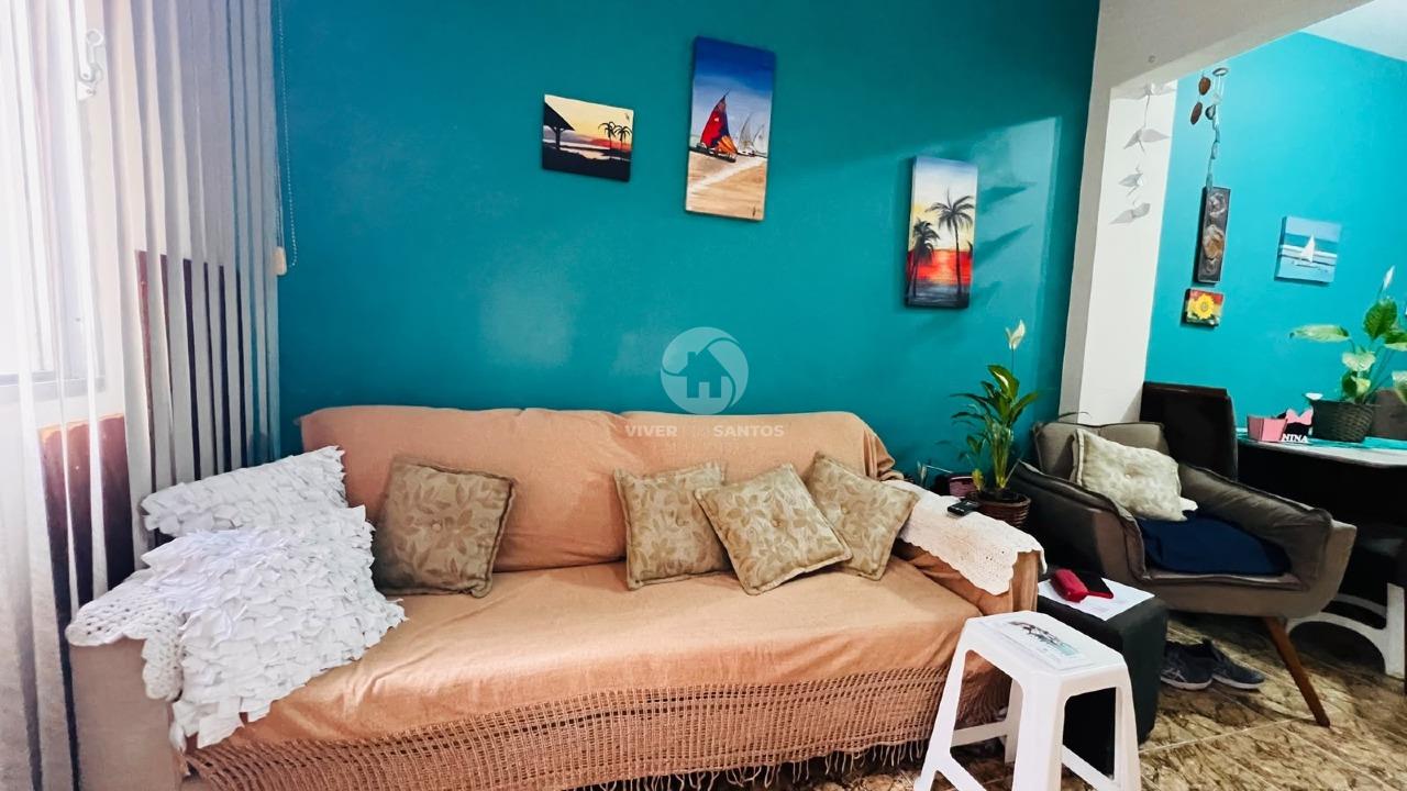 Apartamento 2 Dormitórios, Sol da Manhã e Garagem na Ponta da Praia – Santos/SP em Ponta da Praia, Santos — foto 2