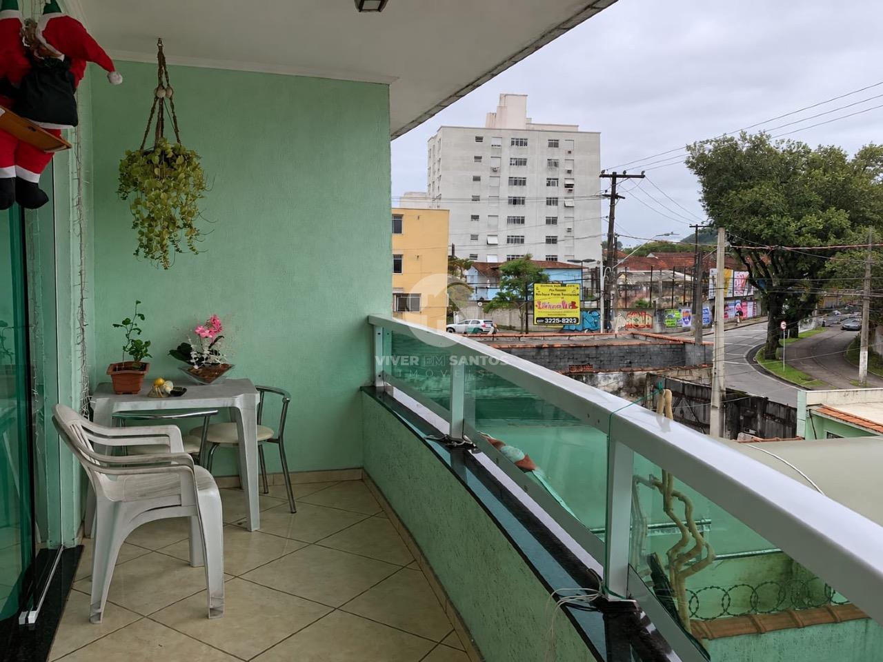 Sobreposta Alta com 3 Dormitórios, Área Gourmet e 1 Vaga no Marapé – Santos/SP em Marapé, Santos — foto 22