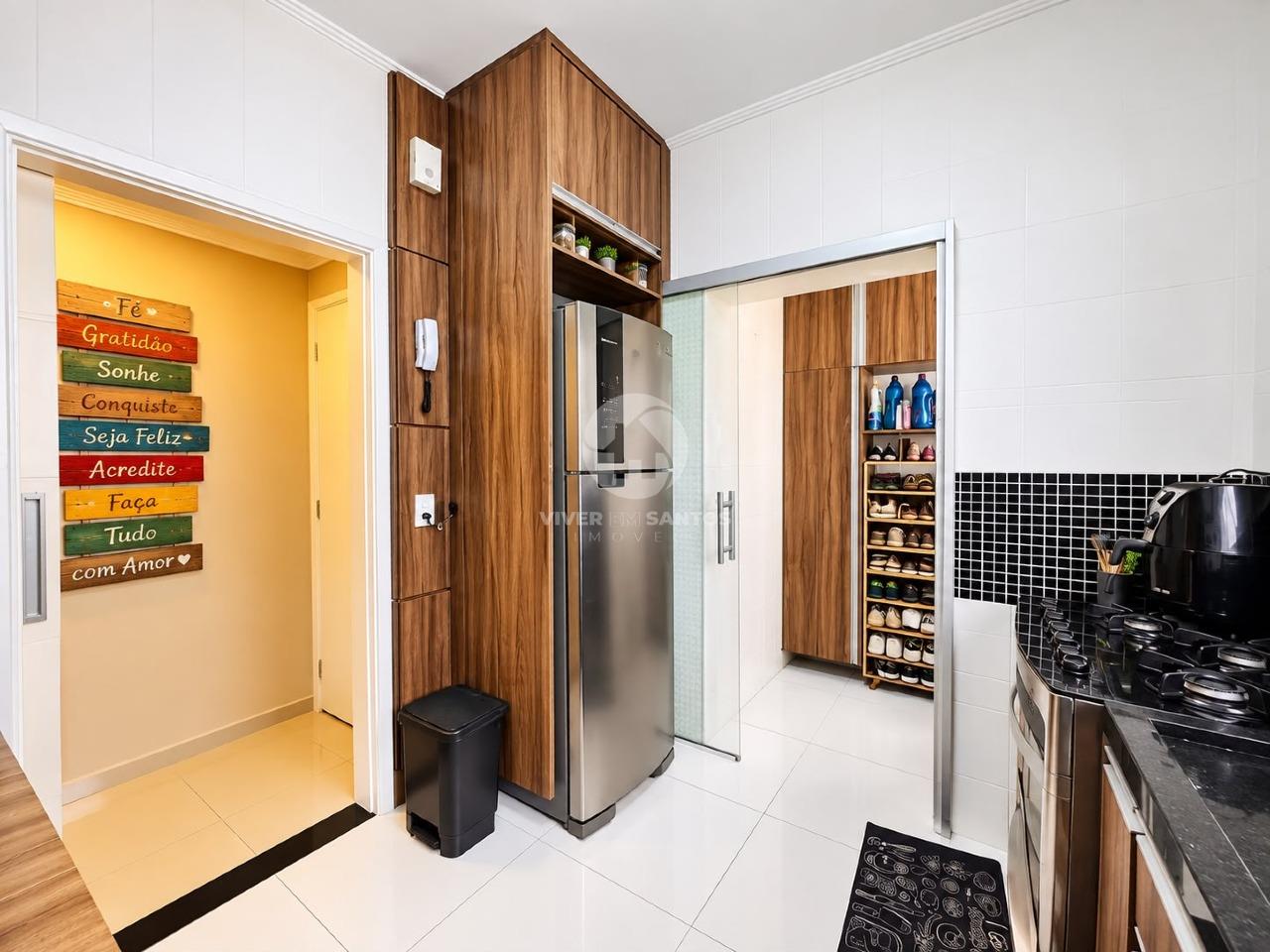 Apartamento 52 m², 1 Dormitório, Sol da Manhã e Garagem na Ponta da Praia – Santos/SP em Ponta da Praia, Santos — foto 8
