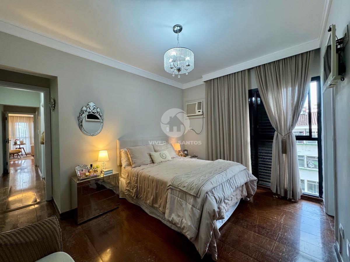 Apartamento 110 m², 3 Dormitórios, Suíte, Hall Privativo e Vaga Demarcada no Boqueirão – Santos/SP em Boqueirão, Santos — foto 10