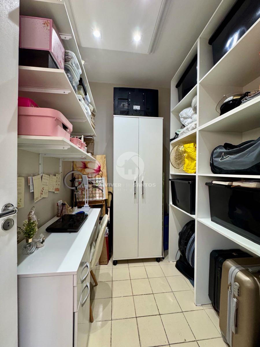 Apartamento 110 m², 3 Dormitórios, Suíte, Hall Privativo e Vaga Demarcada no Boqueirão – Santos/SP em Boqueirão, Santos — foto 18