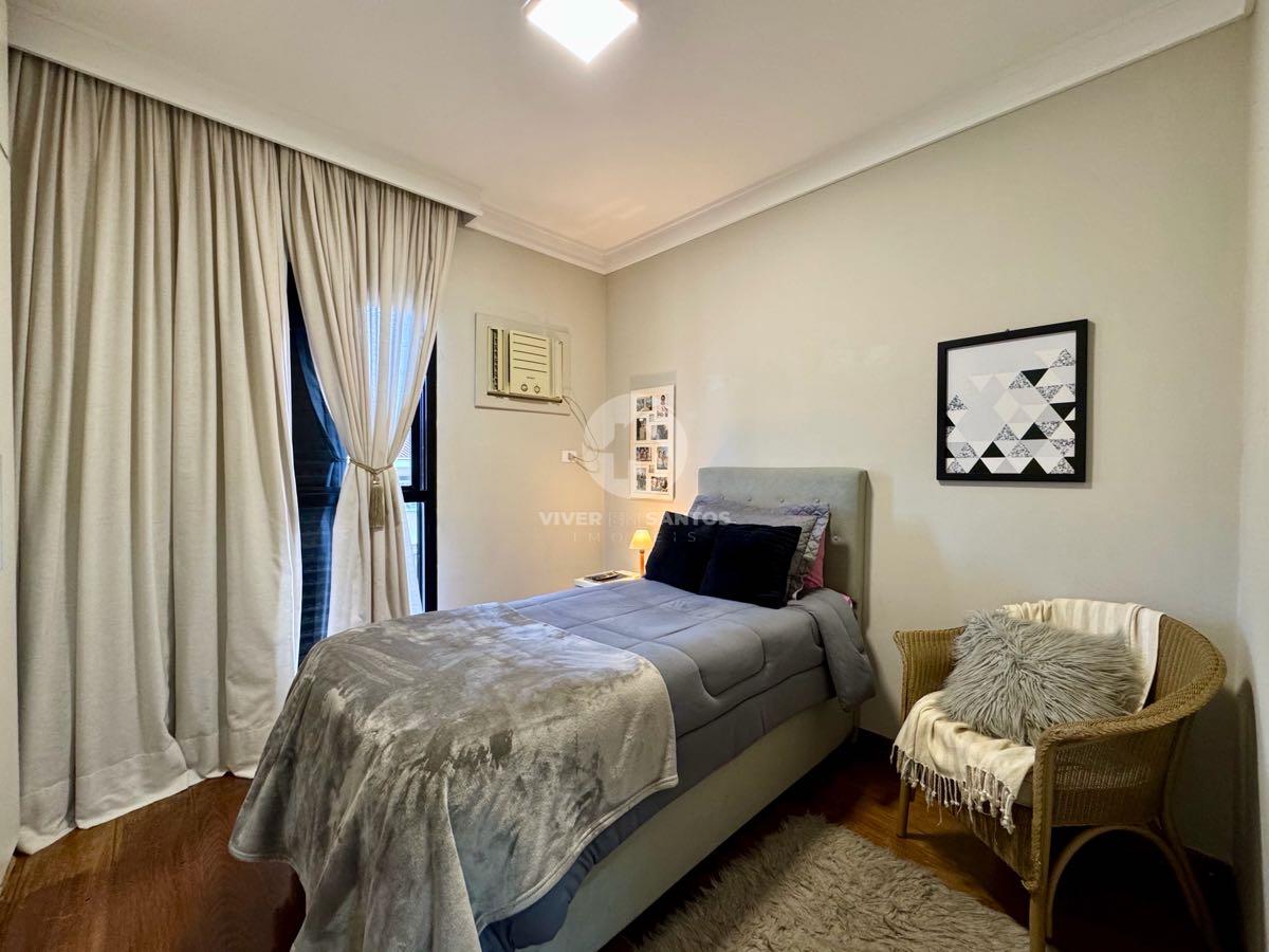 Apartamento 110 m², 3 Dormitórios, Suíte, Hall Privativo e Vaga Demarcada no Boqueirão – Santos/SP em Boqueirão, Santos — foto 5