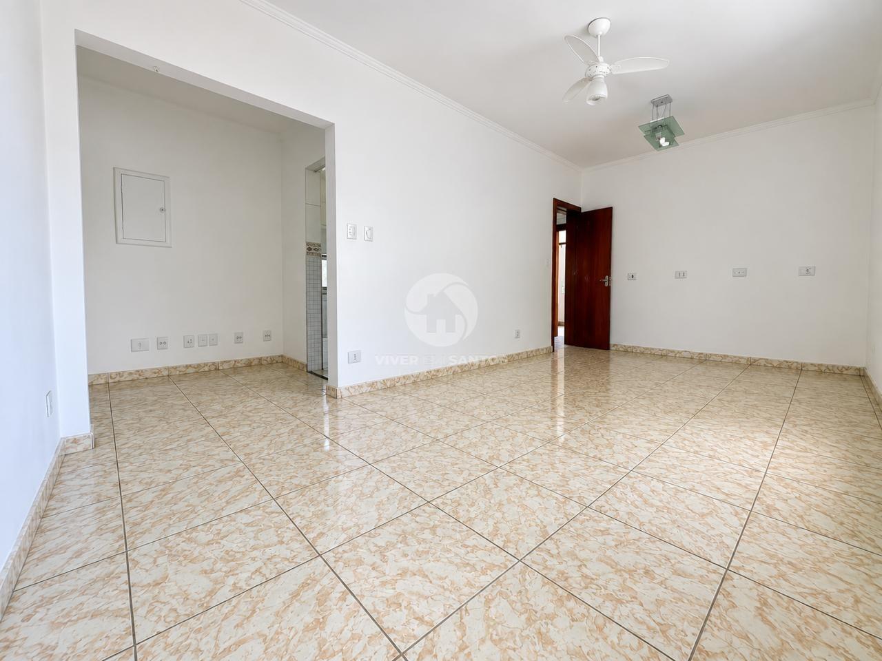 Apartamento 2 Dormitórios, Dependência Completa e Garagem no José Menino – Santos/SP em José Menino, Santos — foto 2