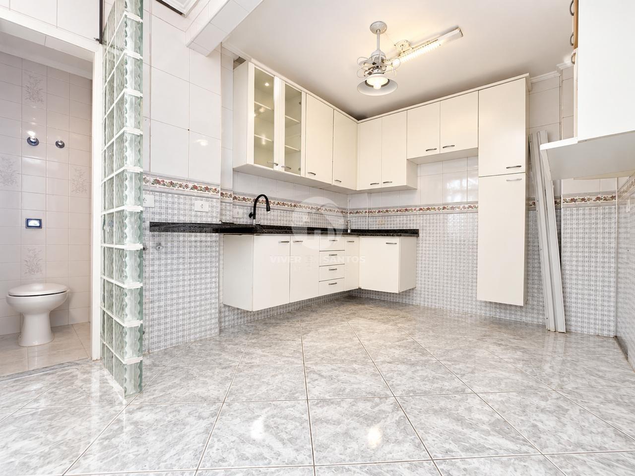 Apartamento 2 Dormitórios, Dependência Completa e Garagem no José Menino – Santos/SP em José Menino, Santos — foto 10
