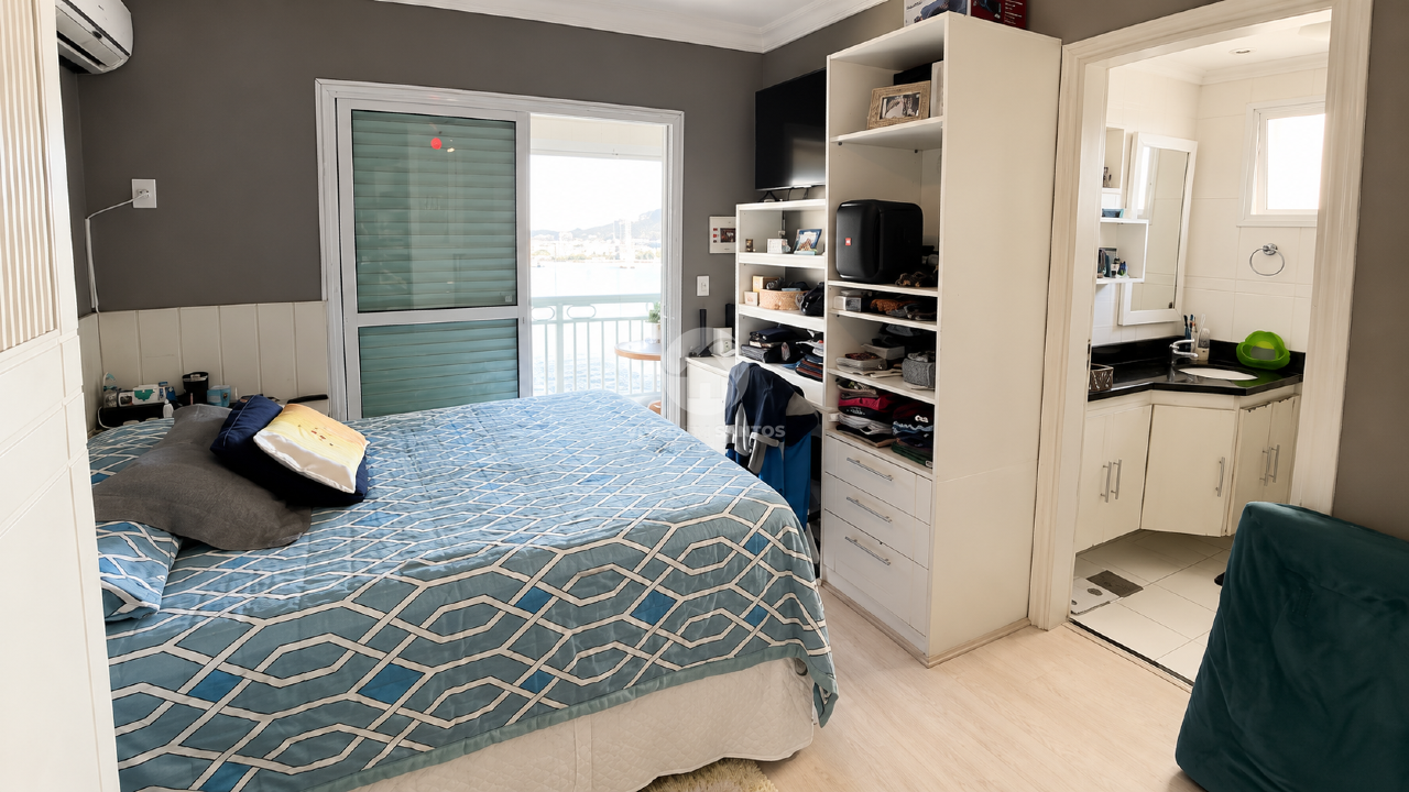 Apartamento 200 m², 3 Suítes, Vista para o Mar, 3 Vagas e Lazer Completo na Ponta da Praia – Santos/SP em Ponta da Praia, Santos — foto 15