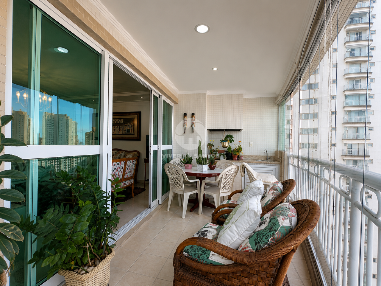 Apartamento 200 m², 3 Suítes, Vista para o Mar, 3 Vagas e Lazer Completo na Ponta da Praia – Santos/SP em Ponta da Praia, Santos — foto 8