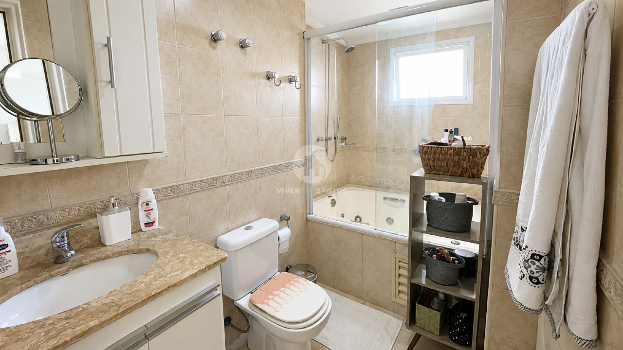 Apartamento 200 m², 3 Suítes, Vista para o Mar, 3 Vagas e Lazer Completo na Ponta da Praia – Santos/SP em Ponta da Praia, Santos — foto 14