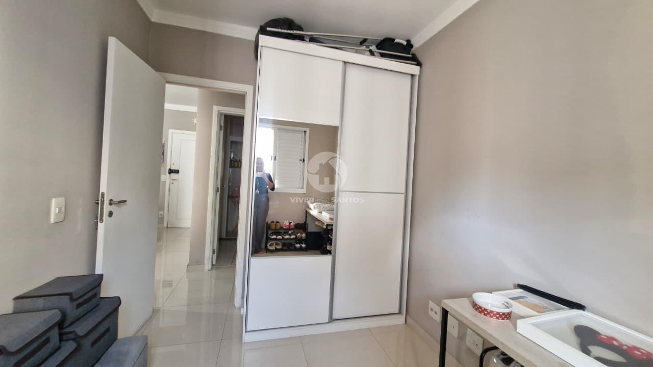 Apartamento 2 Dormitórios, Suíte, Sacada, Andar Alto e Lazer Completo no Aqua Play – Santos/SP em Marapé, Santos — foto 11