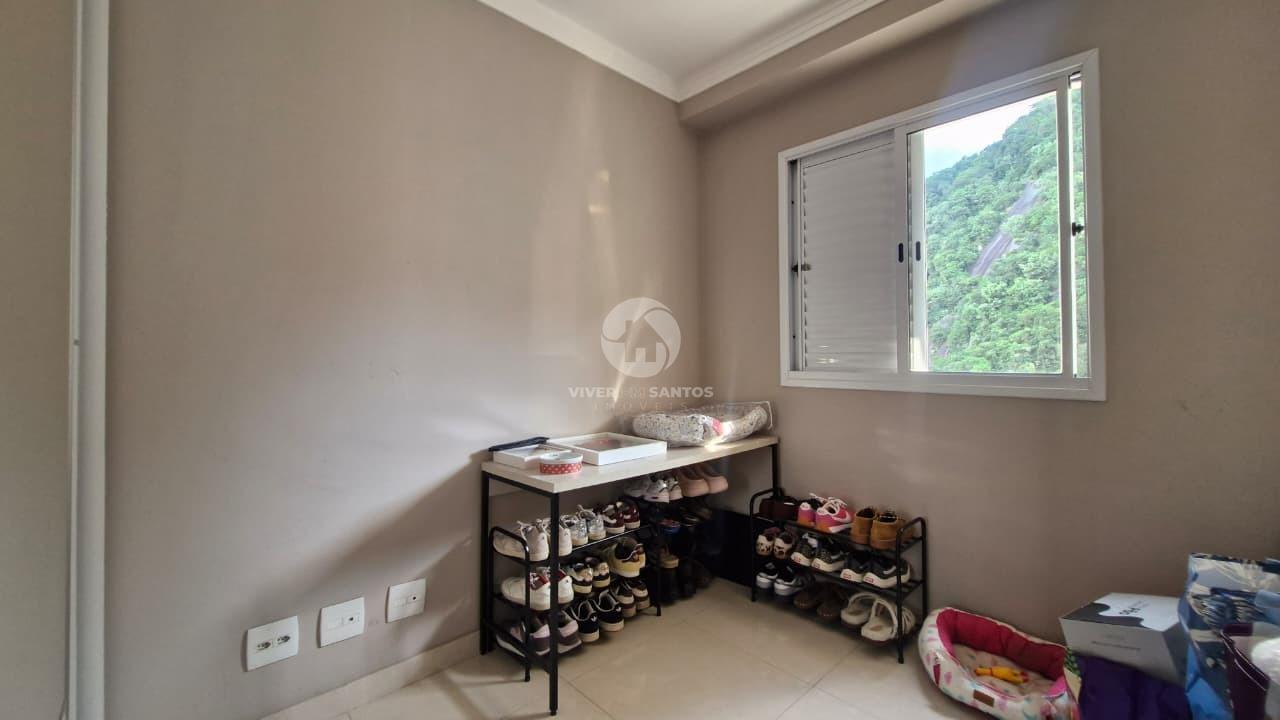 Apartamento 2 Dormitórios, Suíte, Sacada, Andar Alto e Lazer Completo no Aqua Play – Santos/SP em Marapé, Santos — foto 10