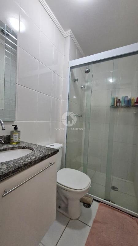 Apartamento 2 Dormitórios, Suíte, Sacada, Andar Alto e Lazer Completo no Aqua Play – Santos/SP em Marapé, Santos — foto 18