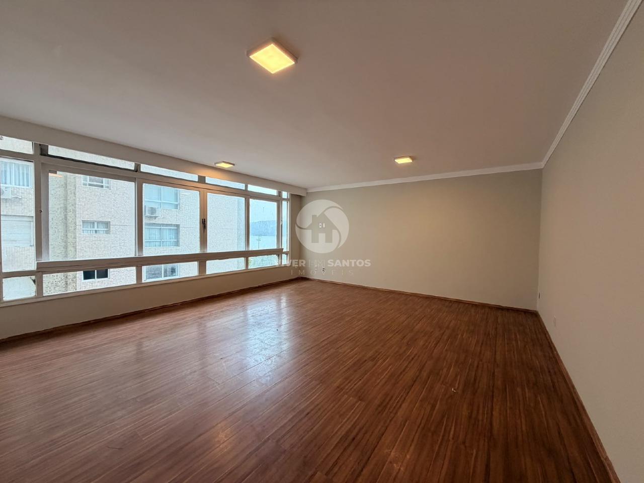 Apartamento 160 m², 3 Dormitórios, Suíte, Andar Alto e Vista Lateral para o Mar no Boqueirão – Santos/SP em Boqueirão, Santos — foto 2
