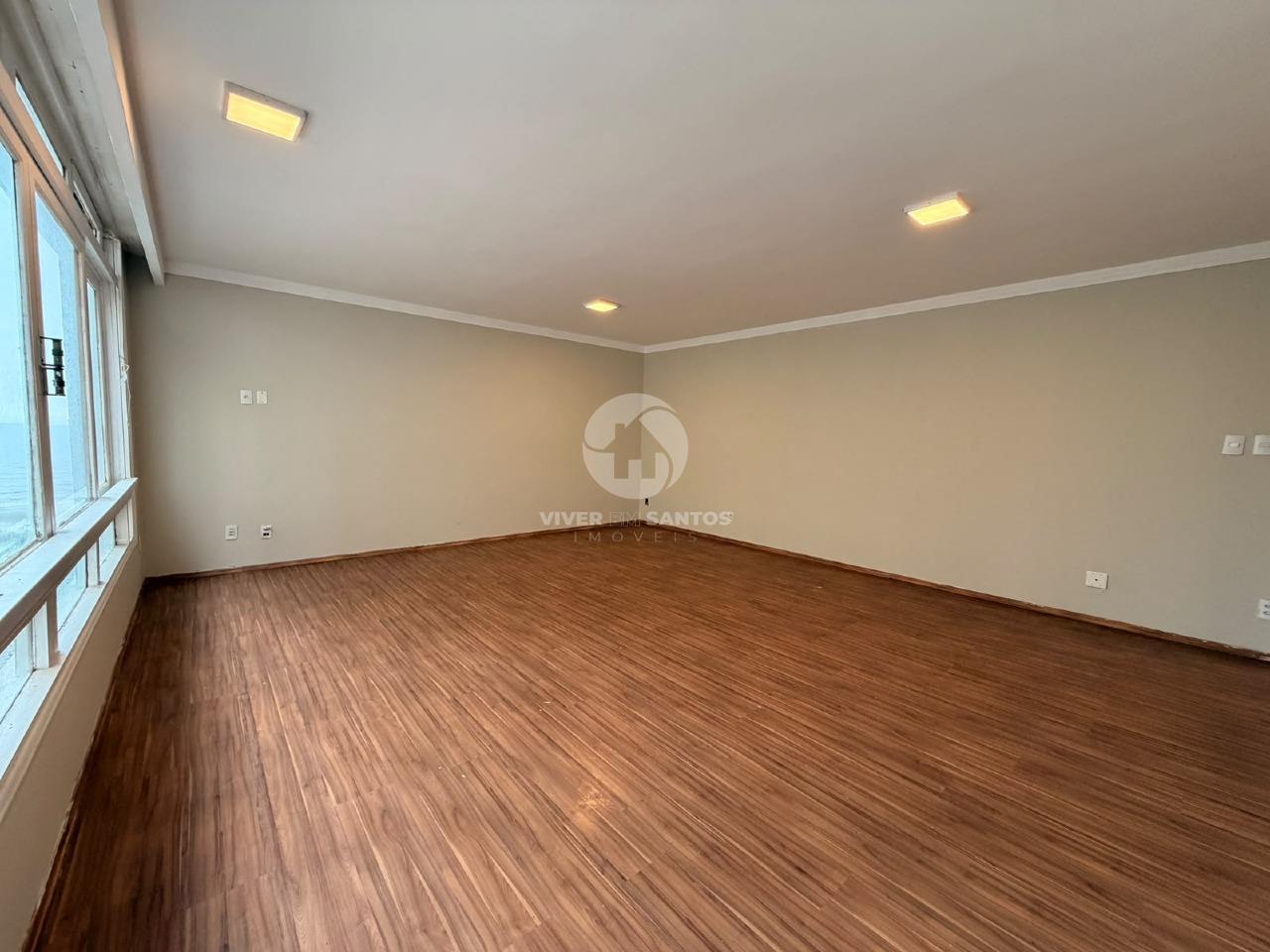 Apartamento 160 m², 3 Dormitórios, Suíte, Andar Alto e Vista Lateral para o Mar no Boqueirão – Santos/SP em Boqueirão, Santos — foto 4
