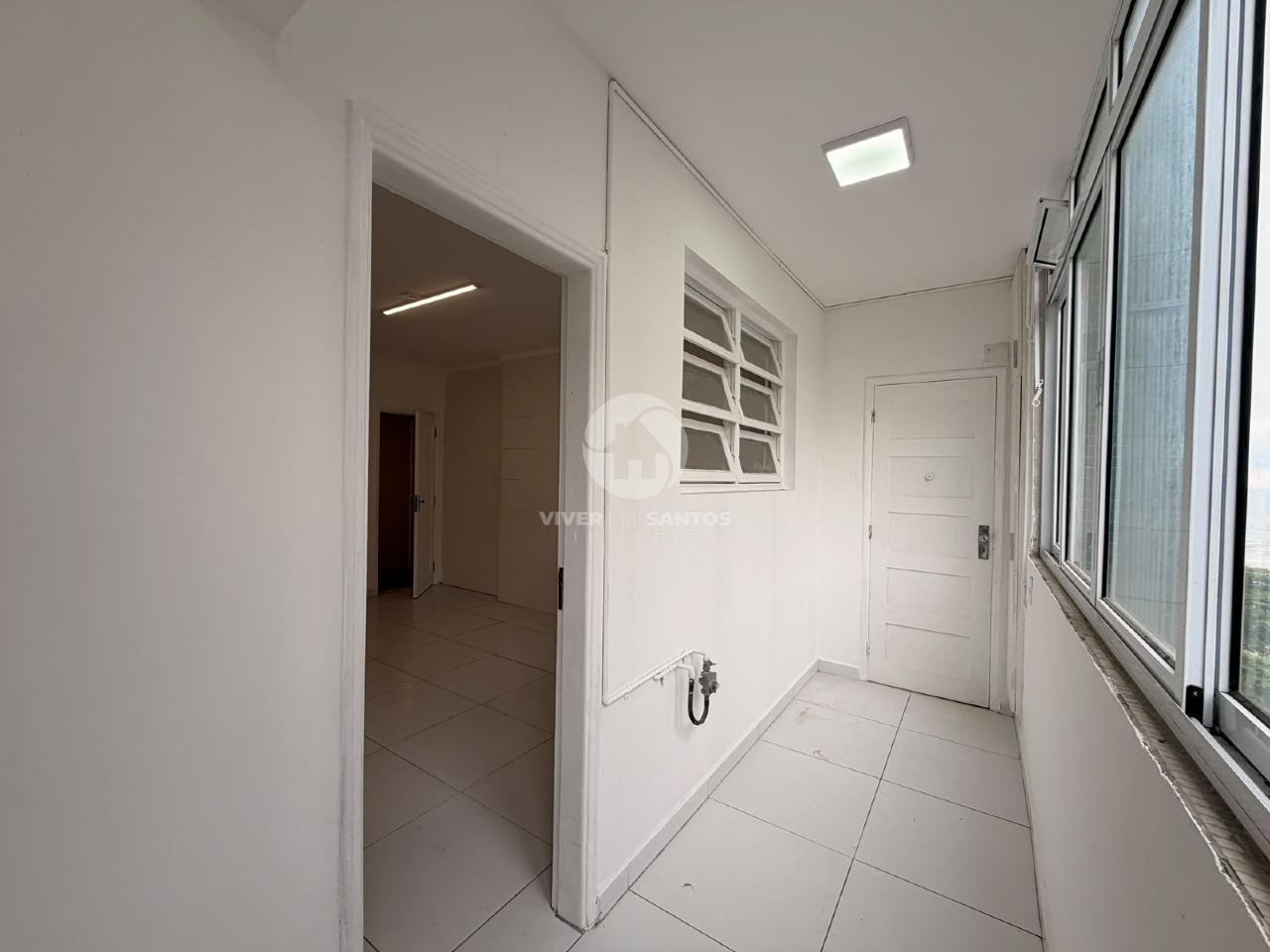 Apartamento 160 m², 3 Dormitórios, Suíte, Andar Alto e Vista Lateral para o Mar no Boqueirão – Santos/SP em Boqueirão, Santos — foto 20