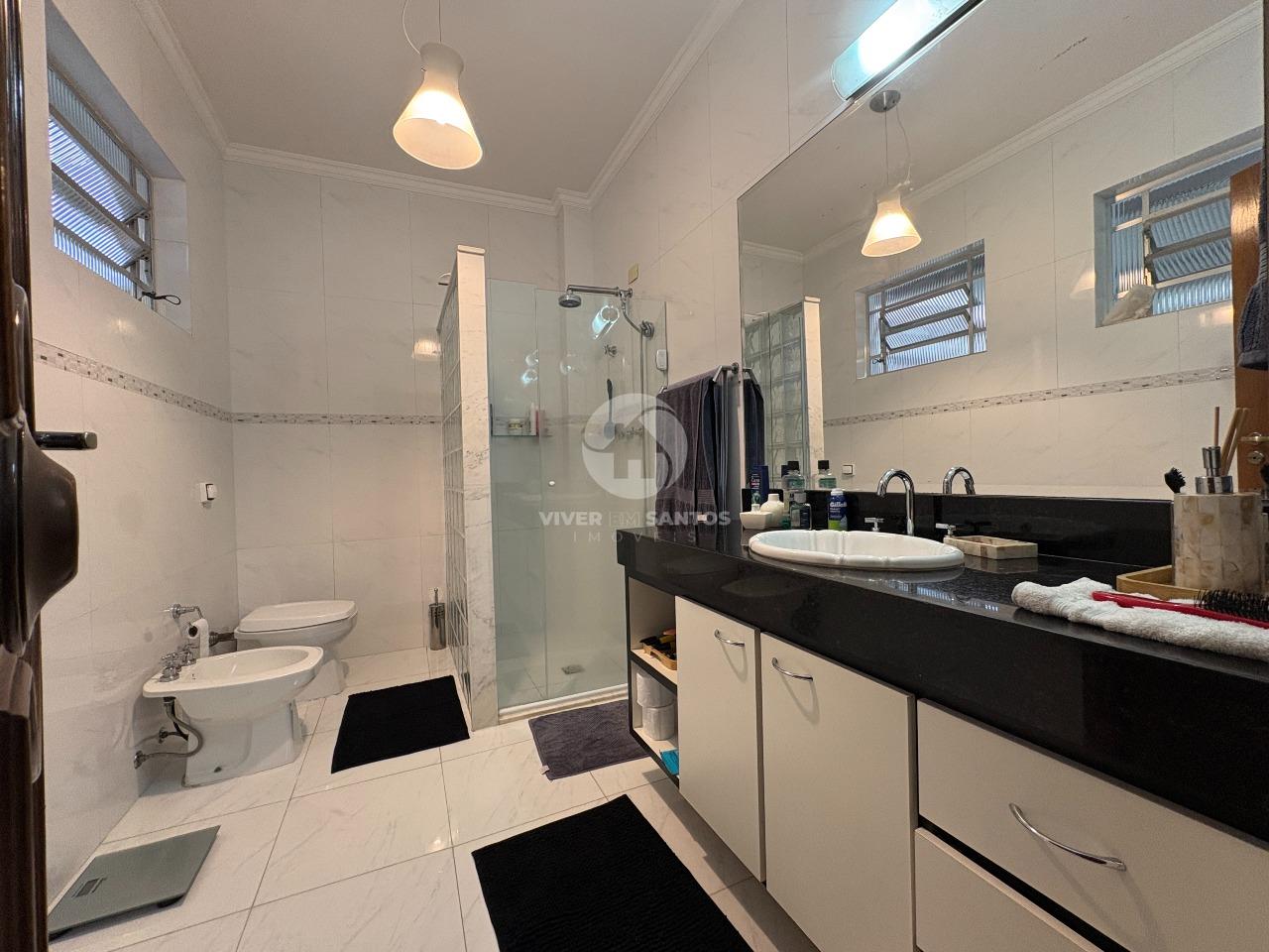 Casa 350 m², 4 Dormitórios, 2 Suítes, Piscina, Área Gourmet e 4 Vagas na Ponta da Praia – Santos/SP em Ponta da Praia, Santos — foto 17
