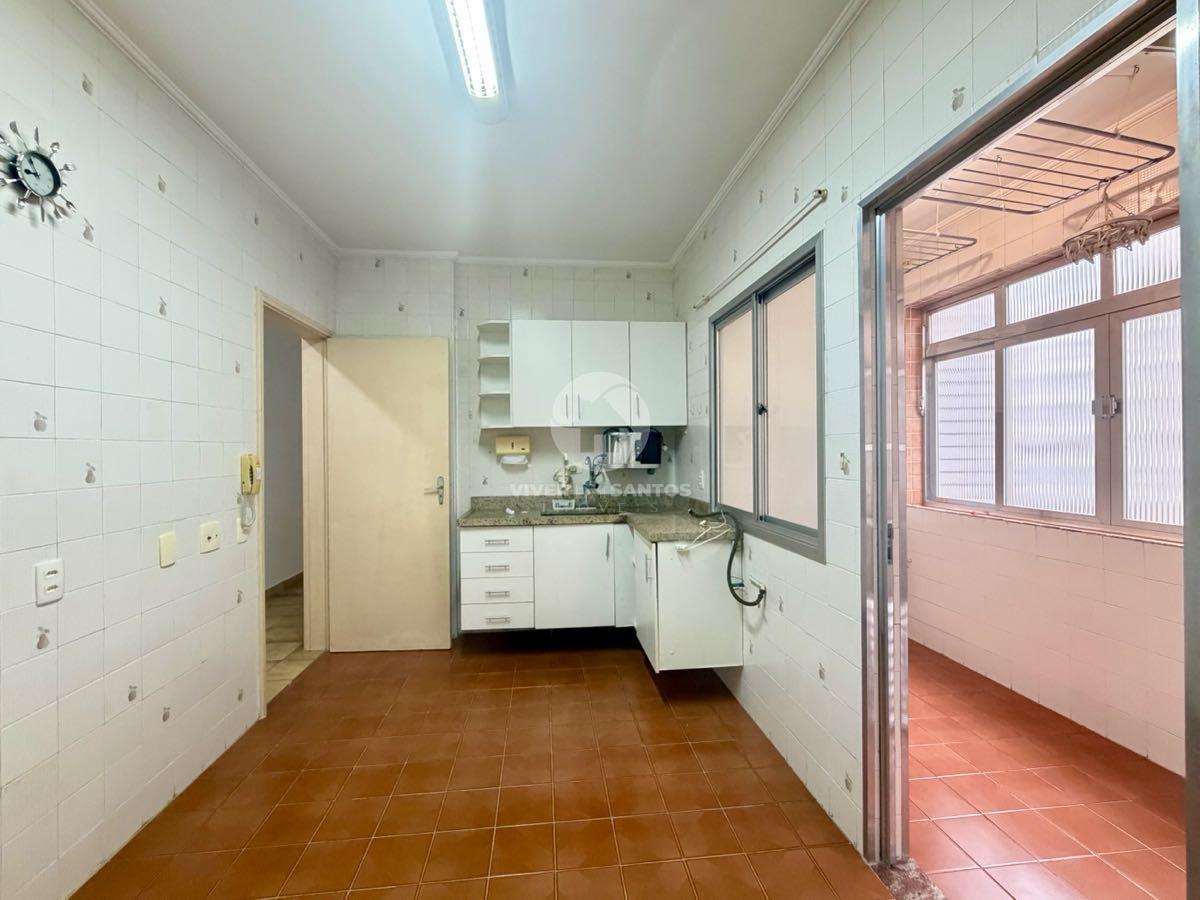 Apartamento de Frente, 2 Dormitórios, Sacada e a 1 Quadra da Praia no Boqueirão – Santos/SP em Boqueirão, Santos — foto 20
