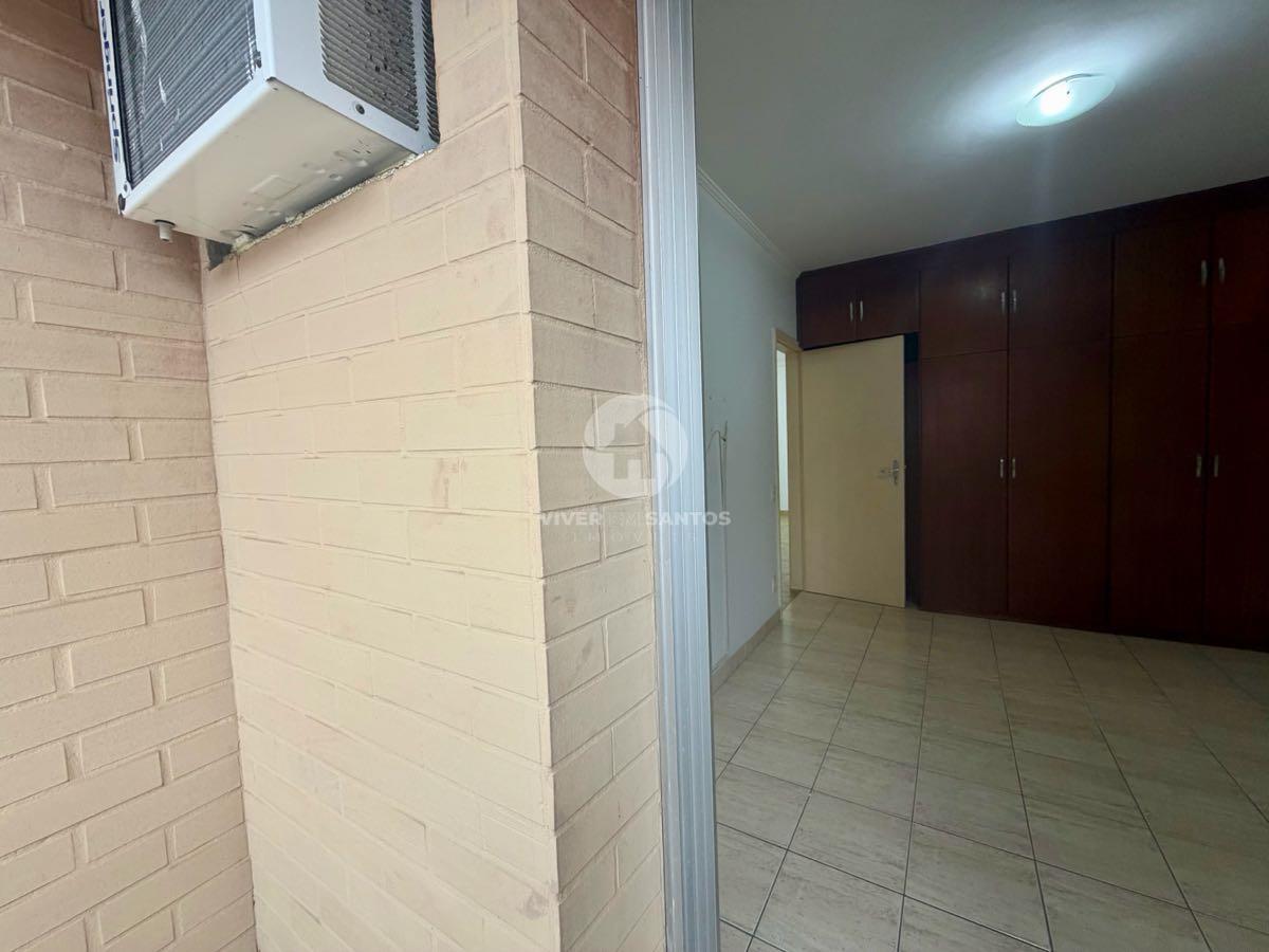 Apartamento de Frente, 2 Dormitórios, Sacada e a 1 Quadra da Praia no Boqueirão – Santos/SP em Boqueirão, Santos — foto 7