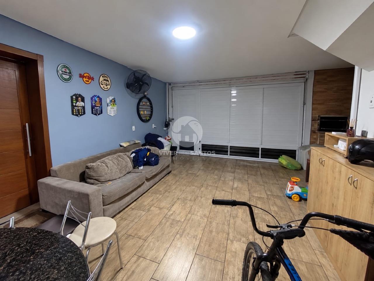 Sobrado em Villagio com 2 Suítes, área gourmet e lazer no Marapé - Santos/SP em Marapé, Santos — foto 3