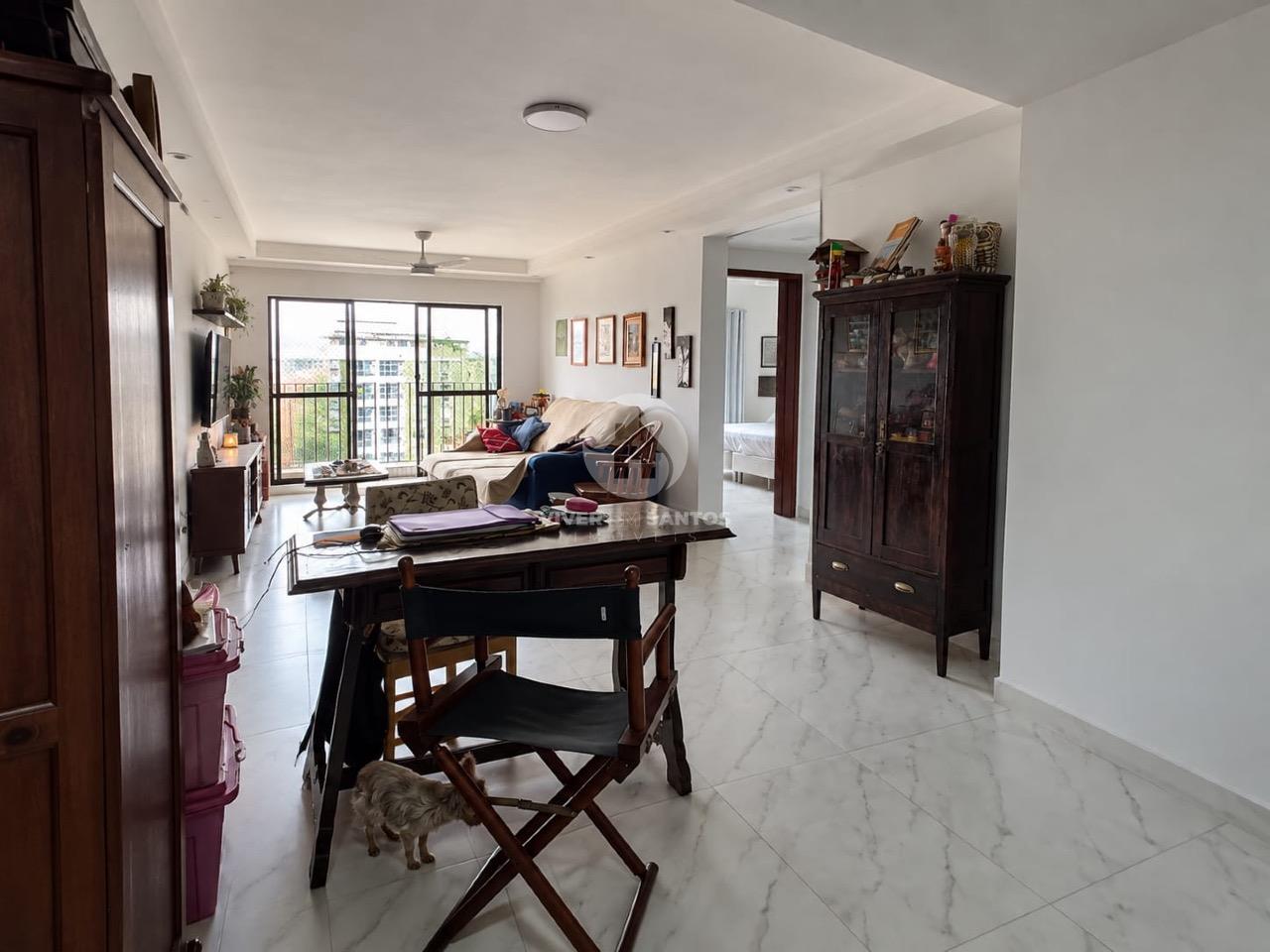 Apartamento 3 Dormitórios, Suíte com Closet, 2 Varandas e Vaga Demarcada no Embaré – Santos/SP em Embaré, Santos — foto 4
