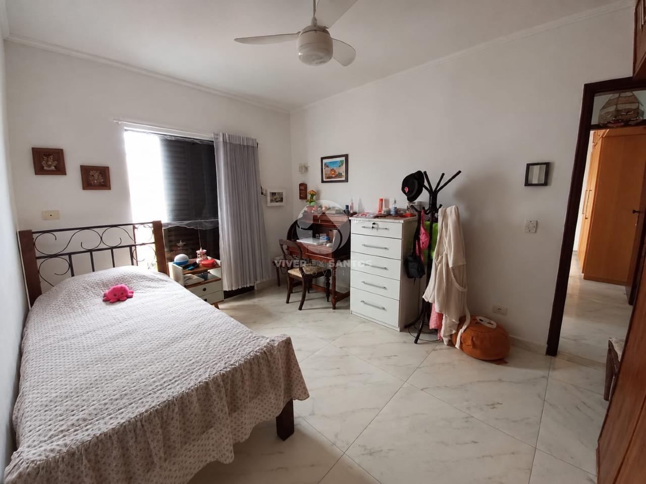 Apartamento 3 Dormitórios, Suíte com Closet, 2 Varandas e Vaga Demarcada no Embaré – Santos/SP em Embaré, Santos — foto 15