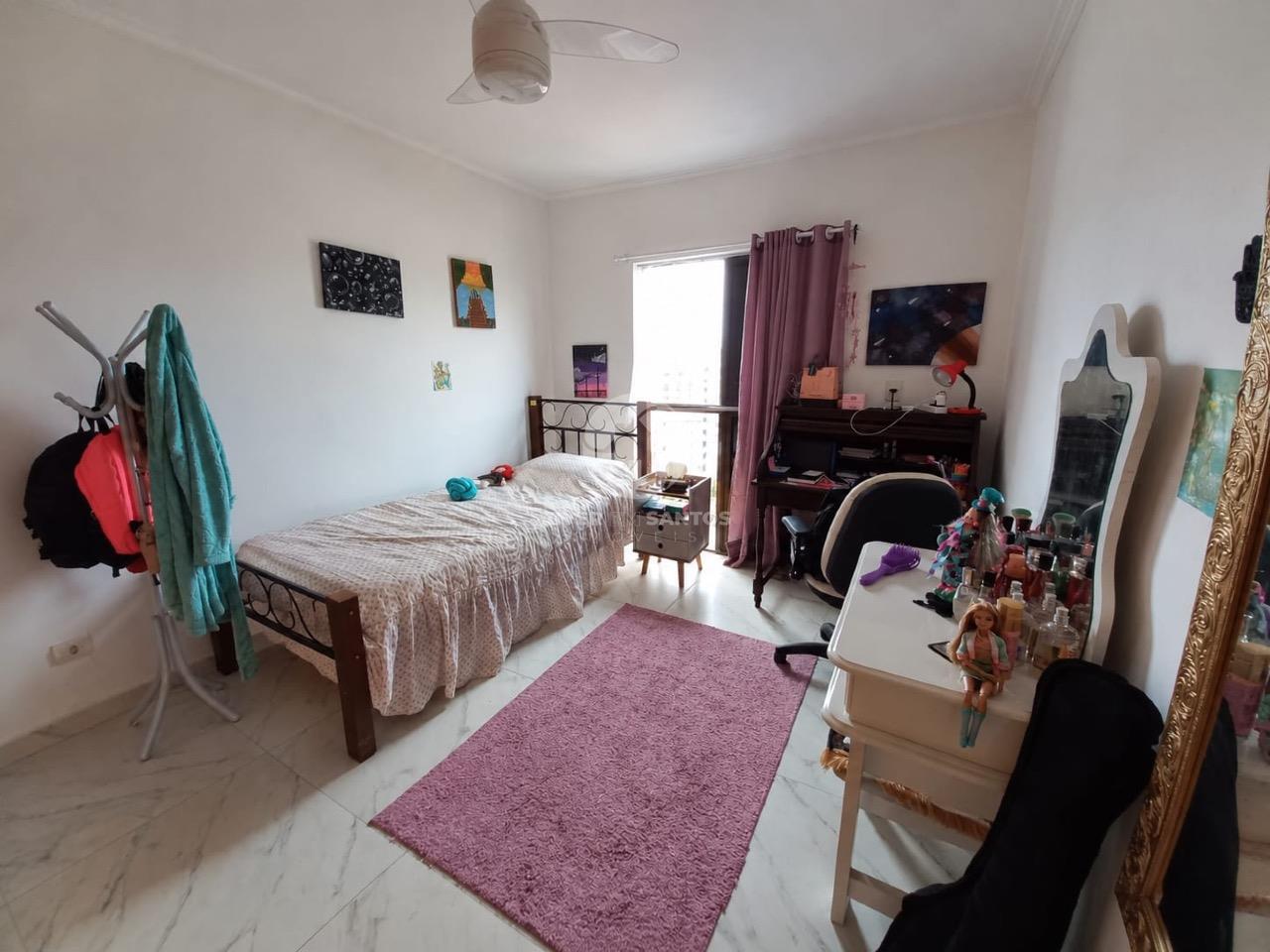 Apartamento 3 Dormitórios, Suíte com Closet, 2 Varandas e Vaga Demarcada no Embaré – Santos/SP em Embaré, Santos — foto 13