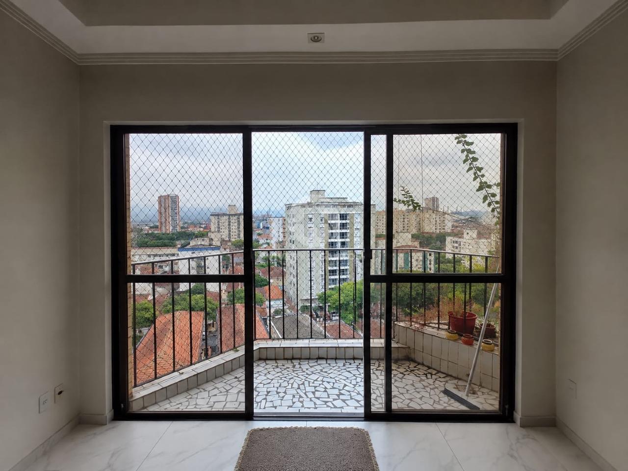Apartamento 3 Dormitórios, Suíte com Closet, 2 Varandas e Vaga Demarcada no Embaré – Santos/SP em Embaré, Santos — foto 2