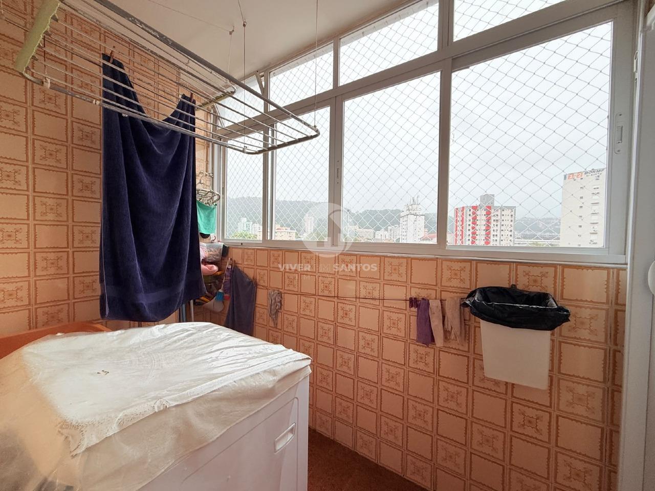 Apartamento 72 m², 2 Dormitórios, 2 Varandas, Sol da Manhã e Lazer no Campo Grande – Santos/SP em Campo Grande, Santos — foto 12