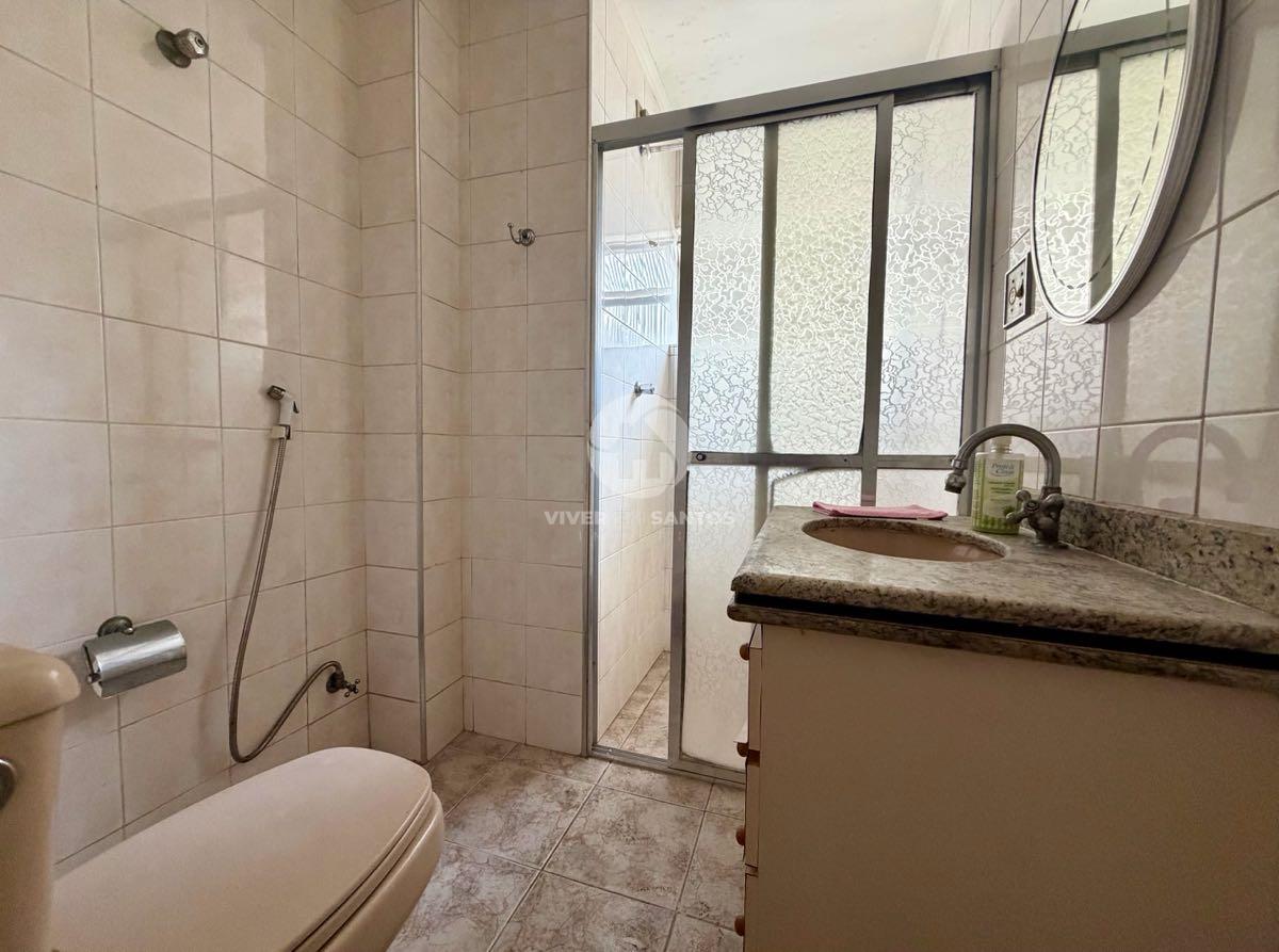 Apartamento 49 m², 1 Dormitório e a 100 Metros da Praia no José Menino – Santos/SP em José Menino, Santos — foto 12