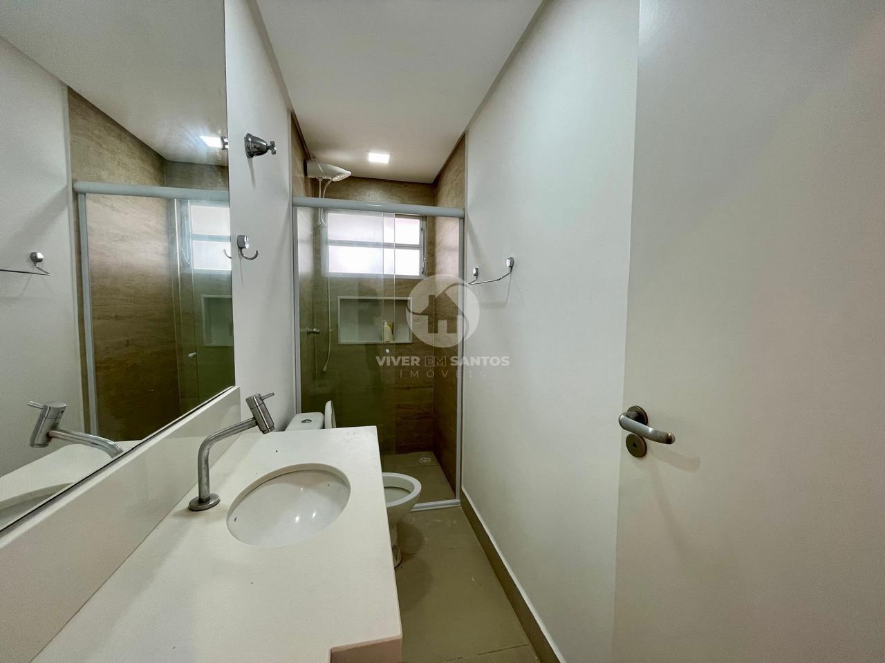 Apartamento 56 m², 1 Dormitório, a 100 Metros da Praia e ao Lado do Shopping Miramar no Gonzaga – Santos/SP em Gonzaga, Santos — foto 11