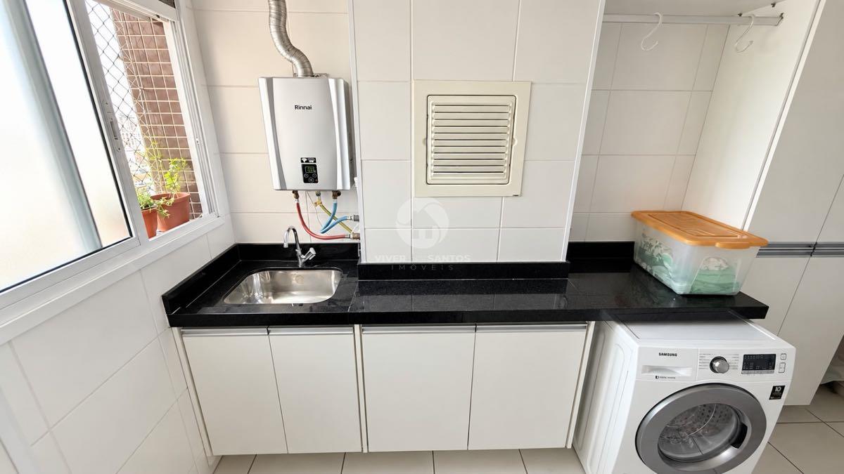 Apartamento 131 m², 3 Dormitórios, Suíte com Closet, Varanda Gourmet, 2 Vagas e Lazer Completo no Embaré – Santos/SP em Embaré, Santos — foto 17