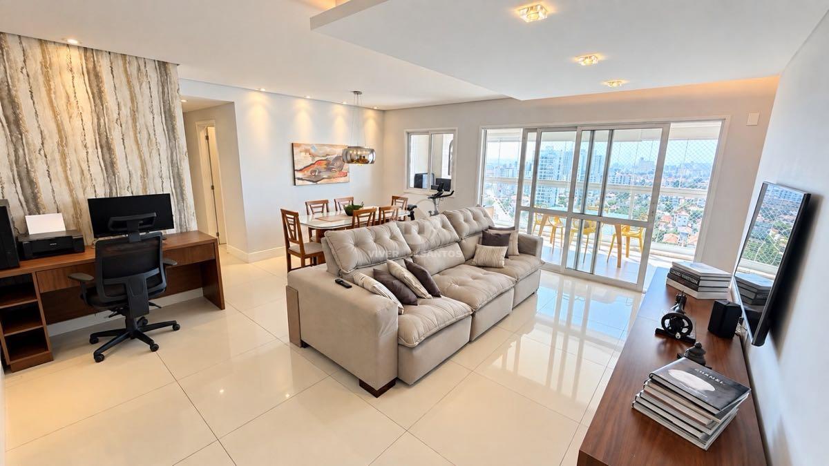 Apartamento 131 m², 3 Dormitórios, Suíte com Closet, Varanda Gourmet, 2 Vagas e Lazer Completo no Embaré – Santos/SP em Embaré, Santos — foto 2