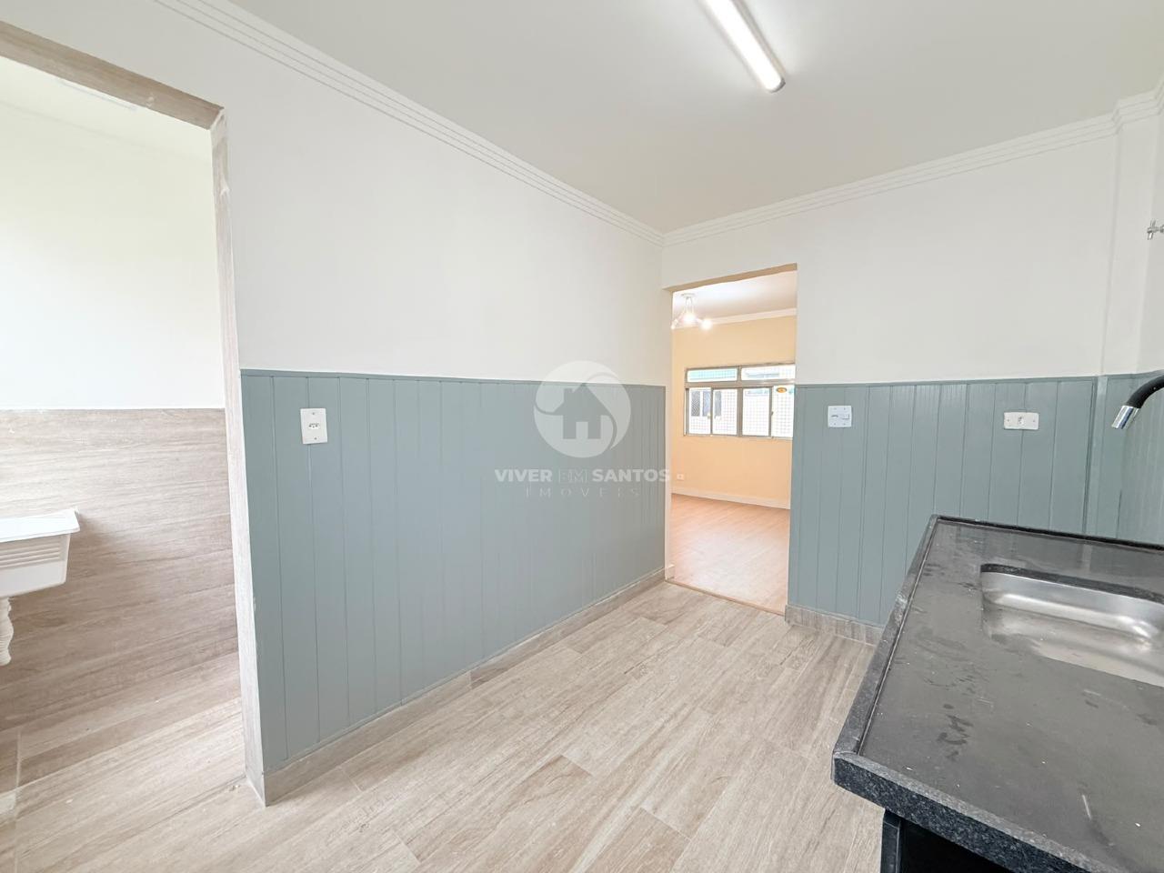 Apartamento no BNH, 2 Dormitórios e Vaga de Garagem na Aparecida – Santos/SP em Aparecida, Santos — foto 12