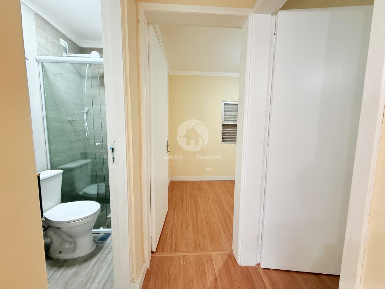 Apartamento no BNH, 2 Dormitórios e Vaga de Garagem na Aparecida – Santos/SP em Aparecida, Santos — foto 5