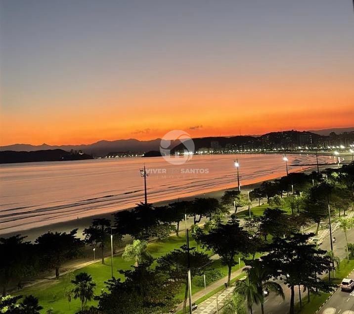 Apartamento Frente Mar 67 m², 1 Dormitório com Closet, Varanda Gourmet e Vaga na Aparecida – Santos/SP em Aparecida, Santos — foto 22